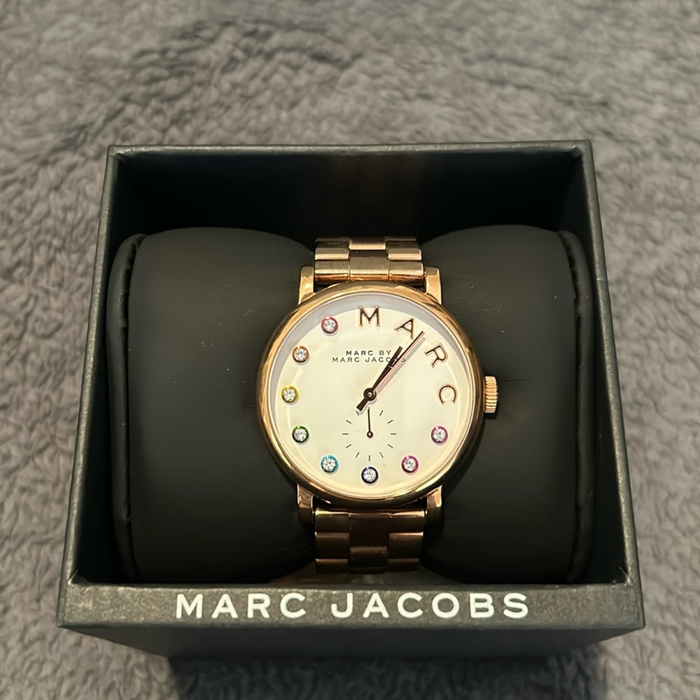 Rose Gold Marc Jacobs watch